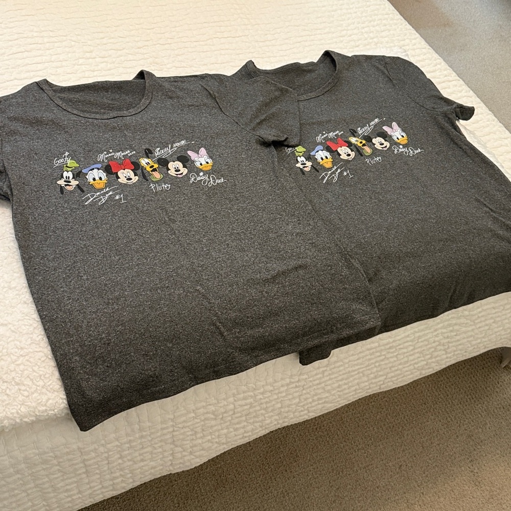 Disney “T- Shirts” (2) for Your Magic Kingdom Trip